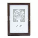 Foto raam A6 (10&times;15 cm), tumeda puidutooni