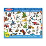 MELISSA & DOUG kleebisteraamat sinine
