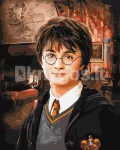 V&auml;rvimine numbrite j&auml;rgi "Harry Potter" &mdash; Gryffindori &uuml;hiselamu, Warner Bros, 40 x 50 cm, karbis