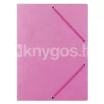 A4 kaust kummikinnitusega, 390 g/m&sup2;, roosa