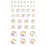 Iseliimuvad kristallid 40 tk &mdash; opalescent