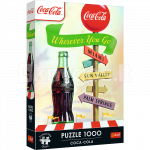 TREFL Premium Plus pusle Coca-Cola: kuhu iganes sa l&auml;hed, 1000 osa
