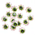 Liikuvad silmad Halloween, 24 mm, 16 tk