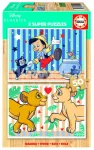 Disney Classics 2 x 50‑osaline puidust pusle, 4&ndash;6‑aastastele