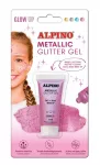 ALPINO meigigeel 14 ml, metallikroosa