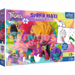 TREFL TROLLS Super Maxi pusle, 24 osa