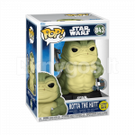 FUNKO POP! Vinyl figuur: Star Wars: Mandalorian & Grogu - Rotta the Hutt (Glow)