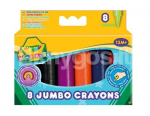 CRAYOLA MINIKIDS Suured rasvakriidid, 8 tk