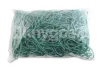 Kummipaelad 130 mm x 3 mm, roheline, 1 kg