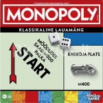 MONOPOLY lauam&auml;ng klassikaline (eestikeelne)