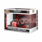 FUNKO Rides: Tron: Ares - Athena with Light Cycle