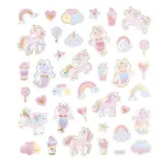 Lipdukai VIENARAGIAI 38vnt  pastel
