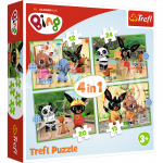 TREFL BING 4 dėlionių rinkinys &bdquo;Bing&ldquo;