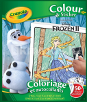CRAYOLA FROZEN V&auml;rvimis- ja kleepimisraamat
