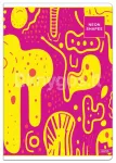 Vihik A5, 52 lehte, 80 g/m&sup2;, ruuduline, NEON SHAPES