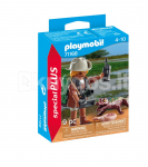 PLAYMOBIL SPECIAL PLUS Teadlase figuur koos noore kaimaniga 71168