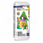 MAGNA-TILES Micromags magnetkonstruktori reisikomplekt Treehouse, 24 osa