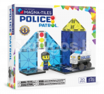 MAGNA-TILES magnetkonstruktori komplekt Politseipatrull, 20 osa