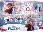 TREFL FROZEN lauam&auml;ngude komplekt 8in1 Mix&play