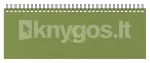 Lauakalender MEMO ECO, hele roheline