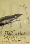 START A4 kirjutus- ja kalligraafiavihik, t&auml;ppidega lehed, 30 lehte, 90 g/m&sup2;
