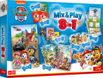 TREFL PAW PATROL lauam&auml;ngude komplekt 8in1 Mix&play K&auml;papatrull