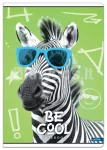 BE COOL A5 vihik, 52 lk, 80 g/m&sup2;, ruuduline