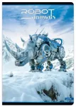 Vihik A5, 52 lehte, 80 g/m&sup2;, ROBOT ANIMALS, ruuduline