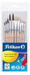 10-osaline pintslikomplekt, blisterpakendis