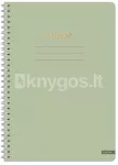 Spiraaliga m&auml;rkmik A4, 100 lehte, 70 g/m&sup2;, ruuduline, Eco Energy CRUSH