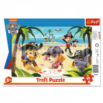 TREFL PAW PATROL Pusle raamis, 15 osa