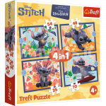 TREFL DISNEY STITCH Puslede komplekt Hawaii puhkus, 4 tk