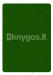 PP-kaust kummipaelaga A4, 500 &micro;m, roheline