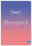 Vihik (lai) A5, 32 lehte, 80 g/m&sup2;, SUNSET, ruuduline