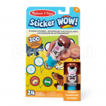 MELISSA & DOUG Sticker Wow! kleebiste komplekt Koer