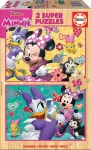 Minnie ja Mickey 2 x 16‑osaline puslekomplekt
