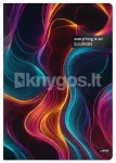 ILLUSION A5 vihik, 96 lk, 70 g/m&sup2;, ruuduline