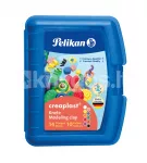 Plastiliin 10 v&auml;rvi, 240 g, sinises karbis