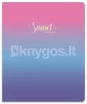 SUNSET vihik A5, ruuduline, 48 lehte, 80 g/m&sup2; (lai)