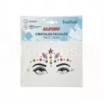 ALPINO Cristales Faciales Festival n&auml;okleebised &mdash; kristallid