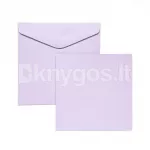 Kaardip&otilde;hjad ja &uuml;mbrikud 145&times;145 mm, sile, 5 tk, lavendliv&auml;rvi
