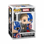 FUNKO POP! Vinyl figuur: Marvel - Captain America / Steve Rogers (Split)