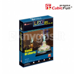 CUBICFUN 3D pusle Vabadussammas (LED-Valgustusega)