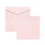 Komplekt 145&times;145 mm, sile &mdash; kaardip&otilde;hjad ja &uuml;mbrikud, 5 tk, roosa