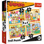 TREFL GARFIELD Puslede komplekt 4 in 1