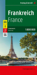 Frankreich, Stra&szlig;enkarte 1:800.000, freytag & berndt