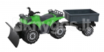 PLASTO ATV treileriga, 52 cm