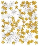 Dekoratiivne glitter, 15 g, lumehelbed