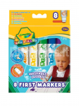 CRAYOLA MINIKIDS 8 pestavat v&auml;rvimarkerit