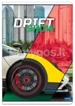 DRIFT vihik A5, 52 lk, 80 g/m&sup2;, ruuduline
